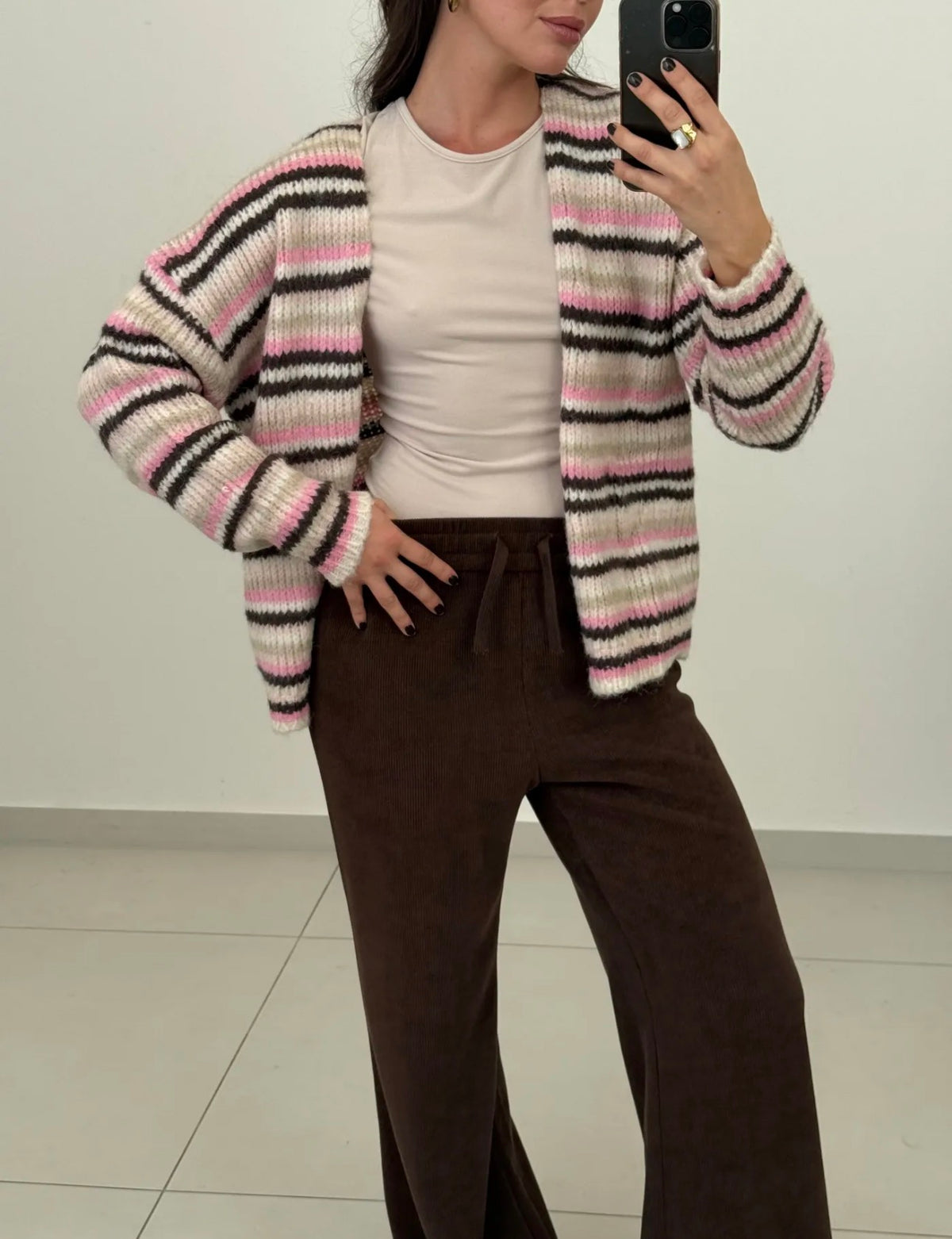 Cardigan "Elora" Div. Farben