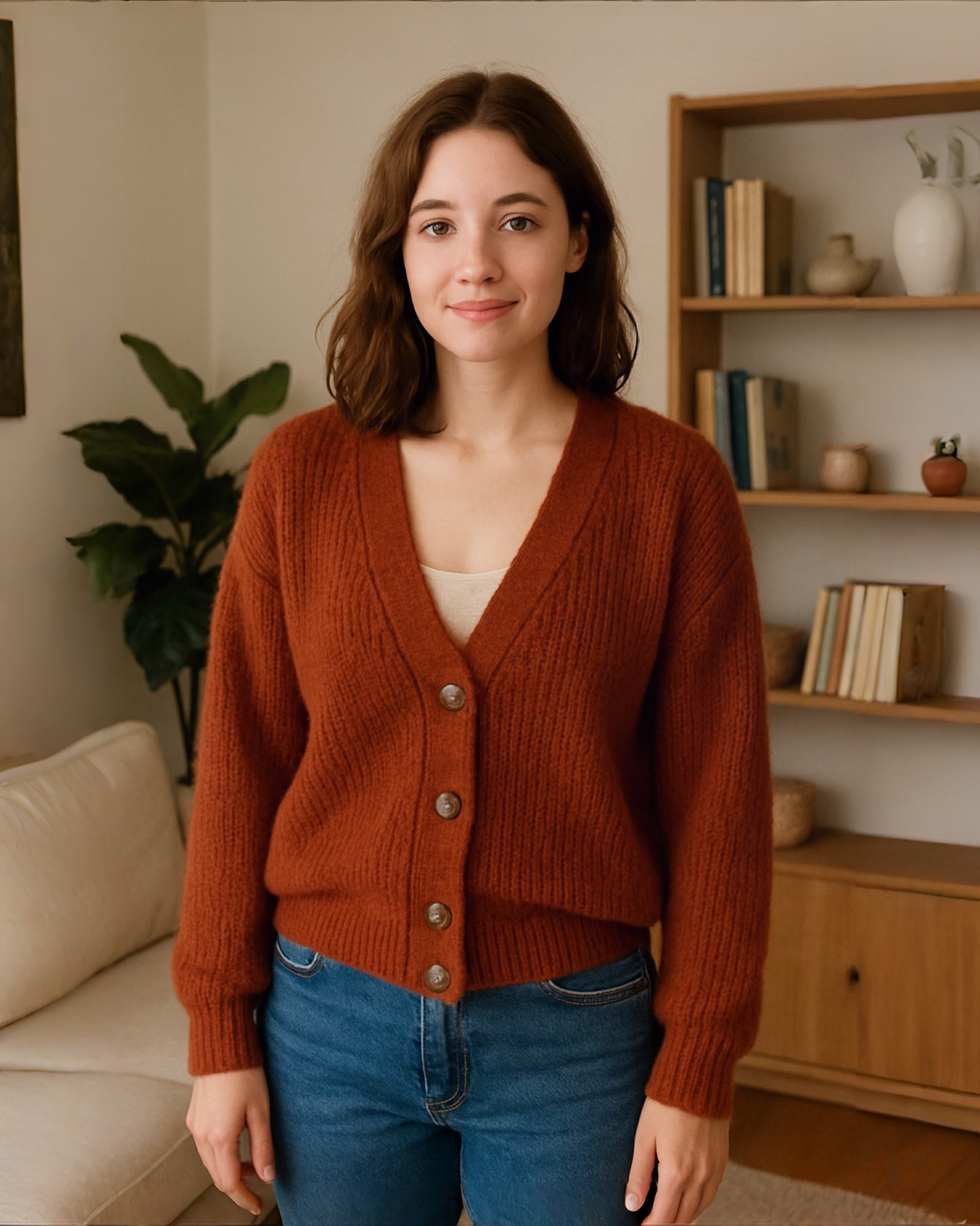 Cardigan "Benja" div. Farben