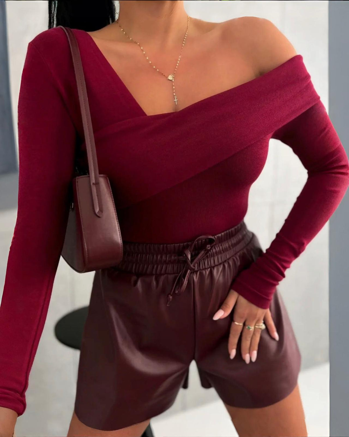 Pullover "Maxime" Bordeaux