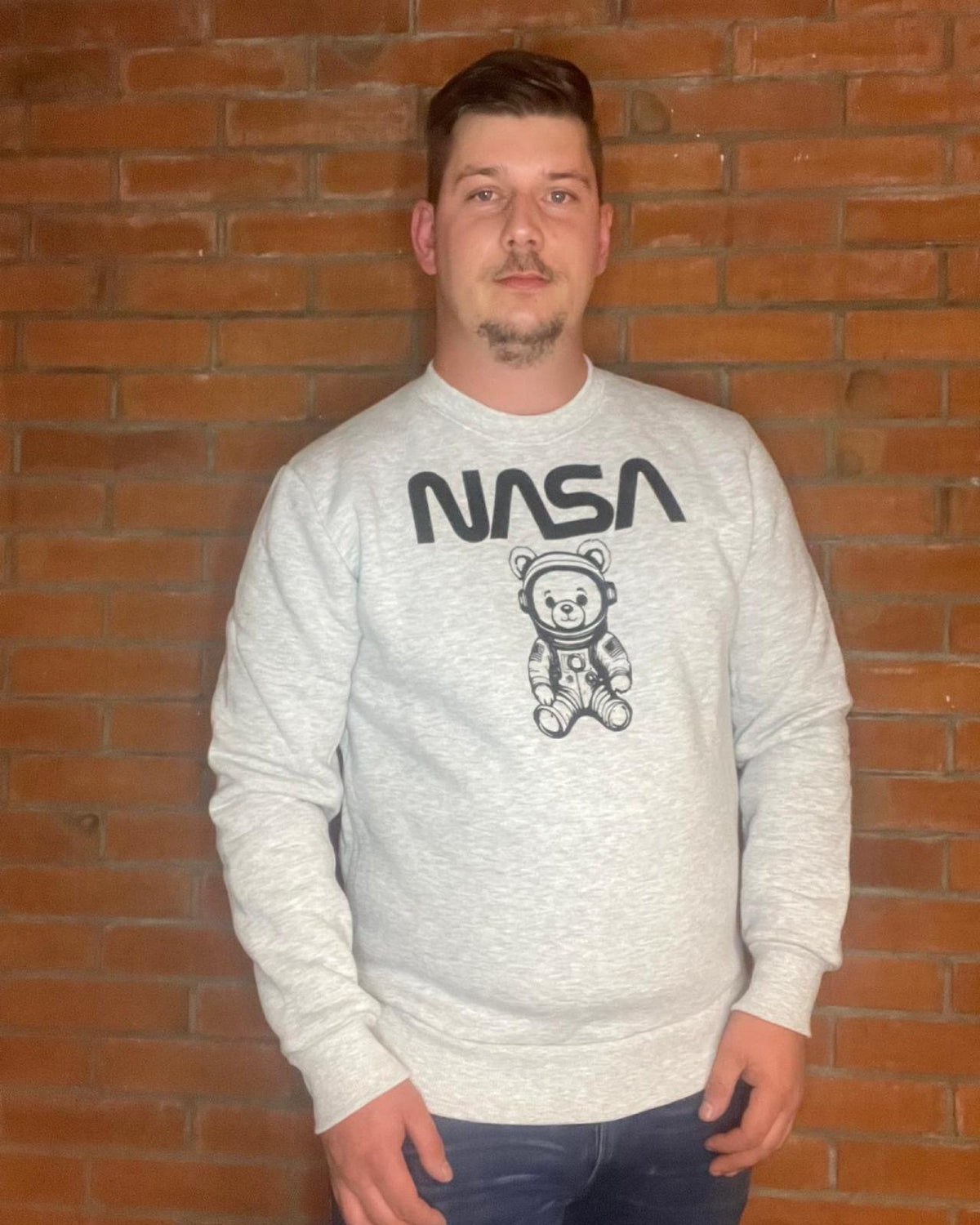 Nasa Hoodie "Astro" Grau