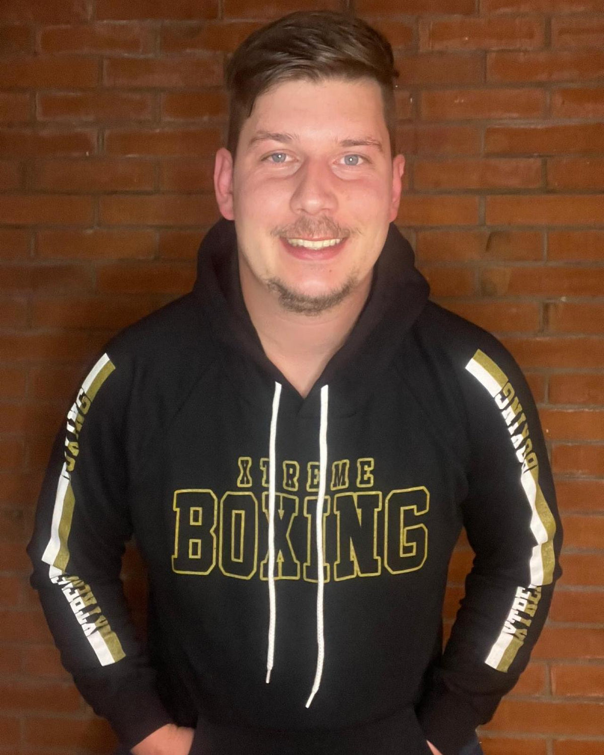 Hoodie "Boxing" Schwarz