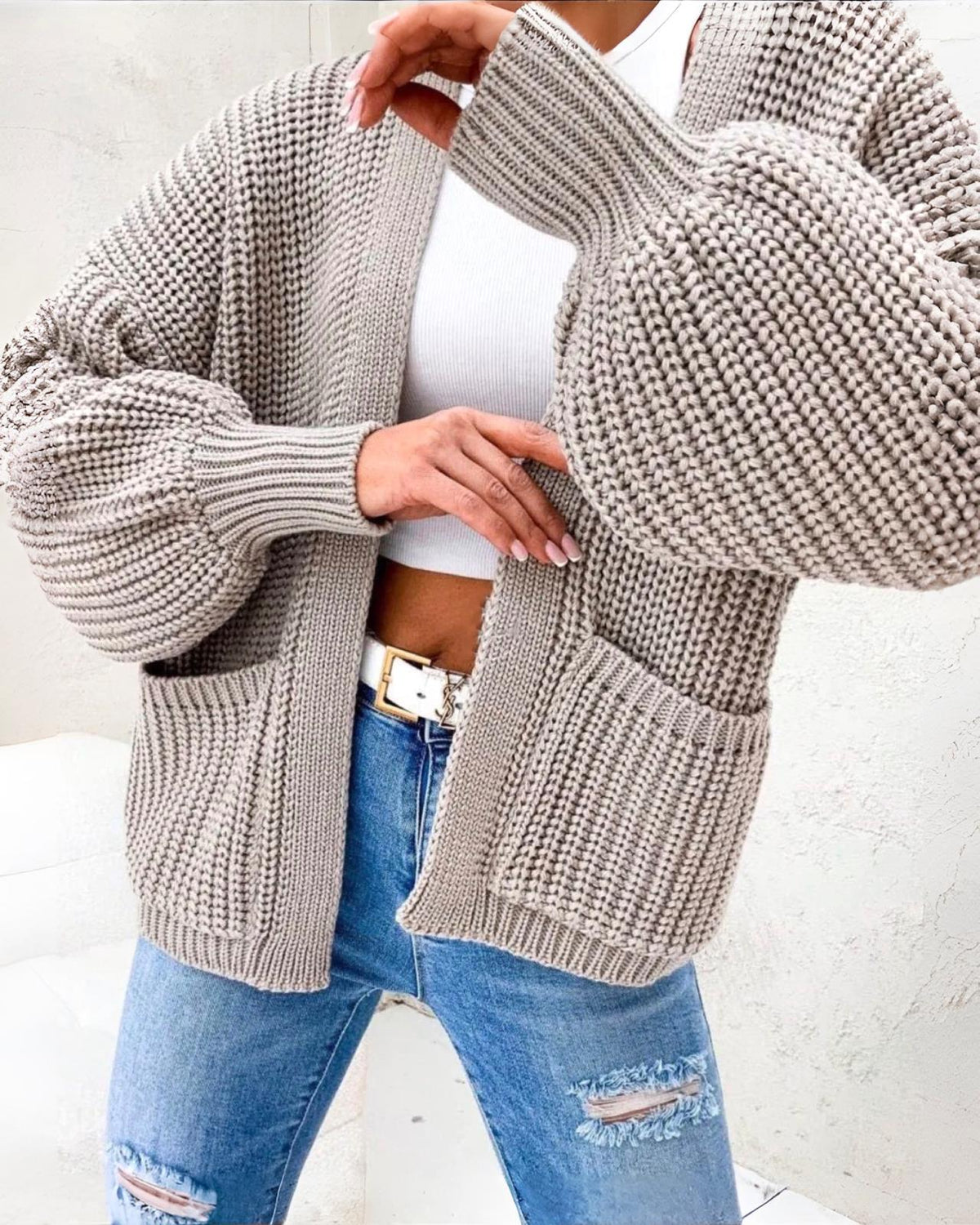 Cardigan "Anaja" div. Farben