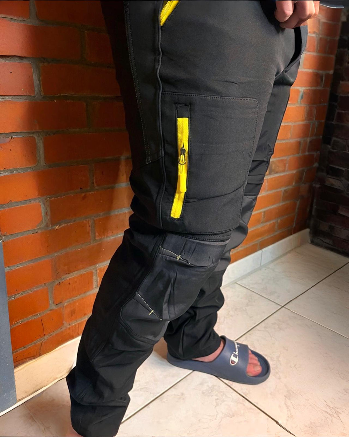 Outdoor Softshell Hose "Norwood" Schwarz