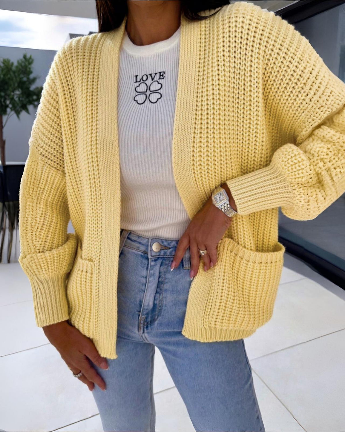 Cardigan "Anaja" div. Farben